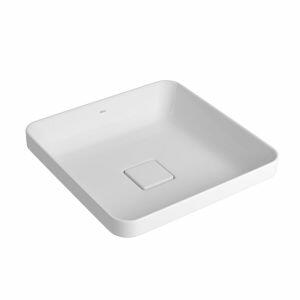 Cuba para Banheiro de Sobrepor Louça Slim Branco Quadrada 40cm Deca Cuba para Banheiro de Sobrepor Louça Slim Branco Quadrada 40cm Deca