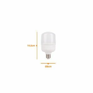 Lâmpada 30w High Power Branco Bivolt Bronzearte