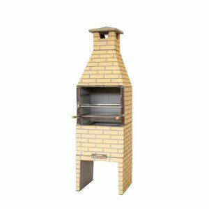 Churrasqueira Pré-Moldada 75Cm Tijolinho Amarela Primus