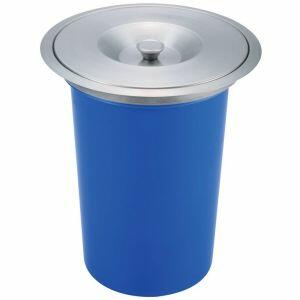 Lixeira de Embutir para Bancada 5L Inox Addra