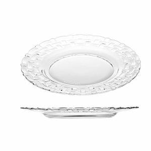 Prato Sobremesa 17,5 Cm Purity Vidro Casa&Ideia