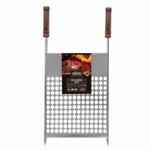 Grelha Moeda Bandeja com Descanso Inox 40x50cm Grilazer