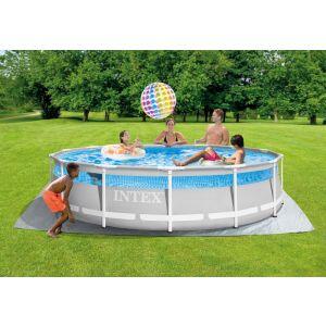 Piscina Armação Metal 12.706l Com Acessórios Cinza Intex Piscina Armação Metal 12.706l Com Acessórios Cinza Intex