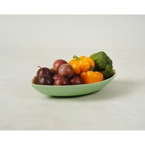 Bandeja Bambu Metake Verde Fosco Oval 25x39x6 Casa&ideia Bandeja Bambu Metake Verde Fosco Oval 25x39x6 Casa&ideia