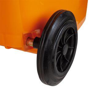 Lixeira Seletiva 240l Laranja com Roda Casa&ideia Lixeira Seletiva 240l Laranja com Roda Casa&ideia