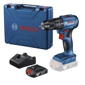 Furadeira Parafusadeira Impacto 18v Gsb 185-li com Maleta 1 Bateria Azul Bivolt Bosch