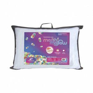Travesseiro Nasa Marshmallow 60x40x20 cm Branco Fibrasca Travesseiro Nasa Marshmallow 60x40x20 cm Branco Fibrasca
