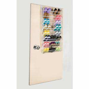 Sapateira para Porta 24 Pares 52x117cm Branco Diagonal