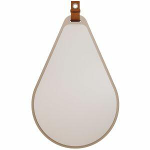 Espelho 76x50cm Gota Cappucino Gota MGM Gabinetes