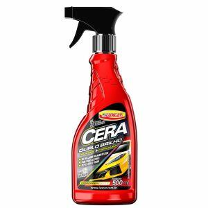 Cera Duplo Brilho Vermelho 500ml Luxcar
