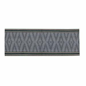Passadeira Monaco Cinza Escuro 50x140cm Artesanal Teares