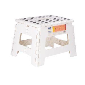 Banqueta Plástica Dobrável Vig P 29x22x22cm Banqueta Plástica Dobrável Vig P 29x22x22cm