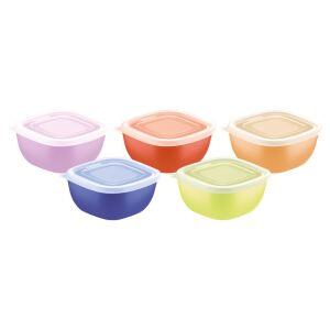 Pote Plástico Mix Color Colorido 300ml Tramontina