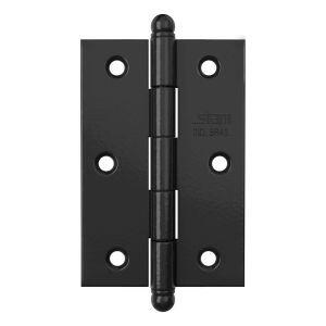 Dobradiça Pino e Bola Preto Fosco 3 1/2" x 2.5/16 x 1,7mm Stam