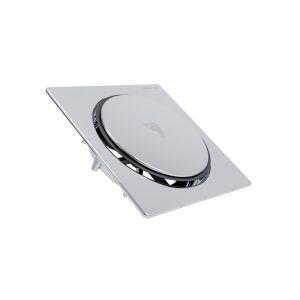 Ralo Click 10x10 Quadrado Cromado Stamplas