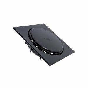 Ralo Click Quadrado Preto 15x15 Stamplas