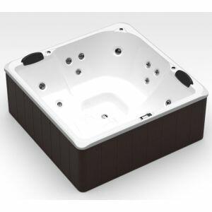 Spa com Hidromassagem Acrílico para 5 Pessoas 1,75X1,75M Branco Addra