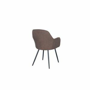 Poltrona Confort Marrom Retangular Diagonal