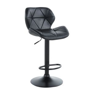 Banqueta Cairo 48x89cm Com Base Preto Diagonal