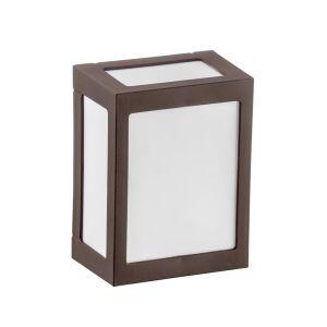 Arandela Externa 1 Lâmpada E27 Onix Marrom Bivolt Dital