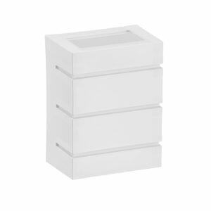 Arandela 1 Lâmpada Ll Onix Branco E27 Dital