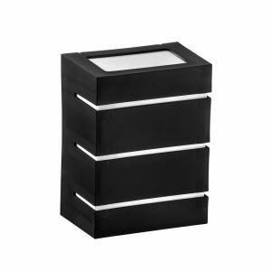 Arandela 1 Lâmpada E27 Onix Preto Bivolt Dital