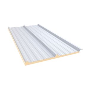 Telha Termica 1,00X3,45mx20mm Aço Filme Branco Neve Kingspan