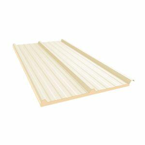 Telha Termica 1,00X4,55mx20mm Aço Filme Marfim Kingspan