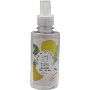 Spray Ambientes Limão Siciliano 200ml Aromar Perfumes