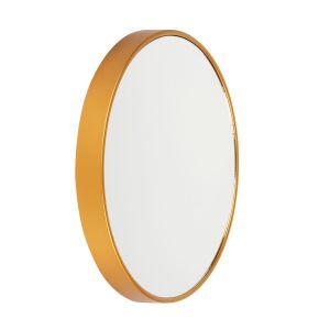 Espelho 31cm Gold Redondo Diagonal
