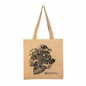 Bolsa Comalca Flores 38cm Casa&ideia