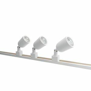 Kit Trilho 3 Lâmpada  5w 6000k Bivolt Branco Vitralux