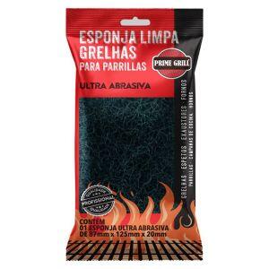 Esponja Abrasiva Grafite Escuro Prime Grill