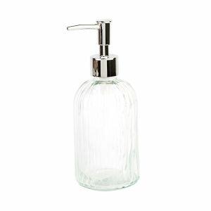 Saboneteira Liquida Vidro 410ml Transparente Casa&ideia Saboneteira Liquida Vidro 410ml Transparente Casa&ideia