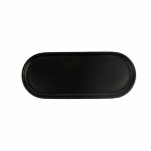 Bandeja Lumiah Preto 26,1x13,2cm Casa&ideia