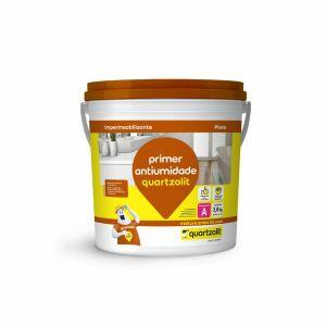 Primer 2,5kg Ru Antiumidade Marrom Quartzolit