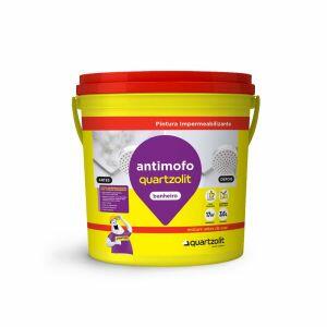 Impermeabilizante 3,6kg Antimofo Banheiro Branco Quartzolit