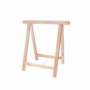 Cavalete de Madeira Eucalipto 150kg Aparelhado Marrom 42x750x800mm Madvei