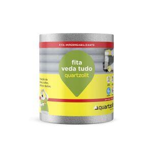 Fita Veda Tudo 0,15x10m Sleeve Alumínio Quartzolit Fita Veda Tudo 0,15x10m Sleeve Alumínio Quartzolit