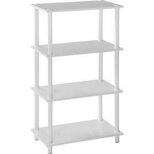 Estante 4 Prateleiras Adapt Branco 60x35x109cm Prat-k