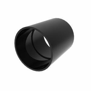 Luva 1/2" Pvc Preto 2,5 Cm Vitralux Luva 1/2" Pvc Preto 2,5 Cm Vitralux