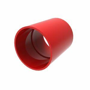 Luva 3/4" Pvc 3cm Vermelho Vitralux Luva 3/4" Pvc 3cm Vermelho Vitralux