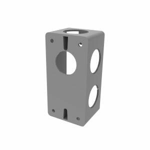 Caixa Luz 1" Condulete Cinza Vitralux