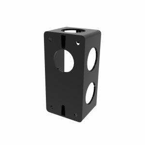 Caixa Luz 1" Condulete Preto Vitralux