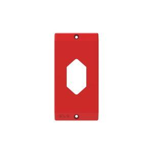 Tampa Condulete 3/4" 1 Tomada Vertica Vermelho Vitralux