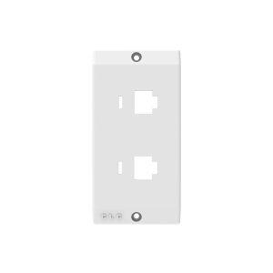 Tampa Condulete 3/4" 2 Entrada Rj Branco Vitralux