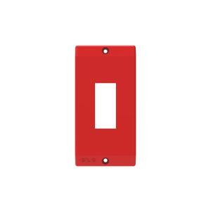 Tampa Condulete 1" 1 Seção Int Vermelho Vitralux