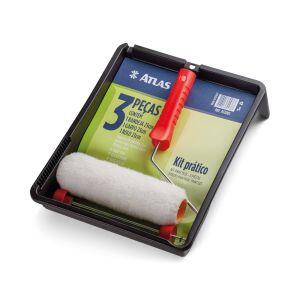 Conjunto para Pintura Prático 3 Peças Preto Altas