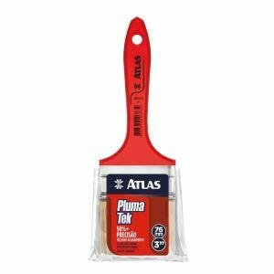 Pincel Trinchas Plumatek Vermelho 8x22 Atlas