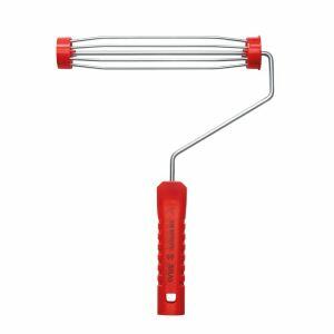 Garfo de Pintura Gaiola Aço Sem Rosca 23cm Vermelho Atlas